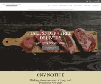 ThegoodmeatStore.com(Enjoy good quality premium meat at the comfort of your home.The Good Meat Store) Screenshot