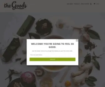 Thegoodsisgood.ca(The Goods) Screenshot