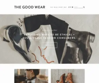 Thegoodwear.com(THE GOOD WEAR) Screenshot