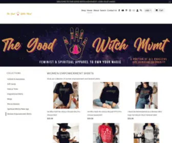 ThegoodwitchmvMT.com(Women Empowerment Clothing & Apparel) Screenshot