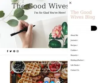 Thegoodwivesblog.com(The Good Wives Blog) Screenshot