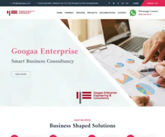 Thegoogaa.com(The Googaa Enterprise Engineering & Consultancy) Screenshot
