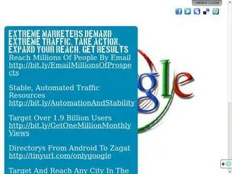 Thegooglecollective.com(Extreme Marketers Demand Extreme Traffic) Screenshot