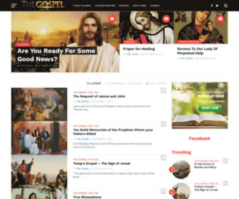 Thegospelforyou.com(The Gosper For You) Screenshot