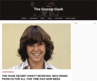 Thegossipgeek.com(Thegossipgeek) Screenshot