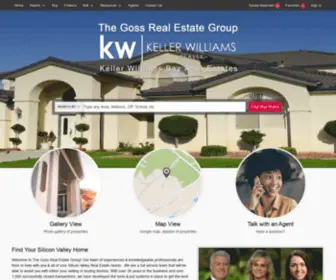 Thegossrealestategroup.com(Silicon Valley Real Estate) Screenshot