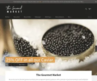 Thegourmetmarket.co.uk(Buy the Best Spanish Food Online) Screenshot