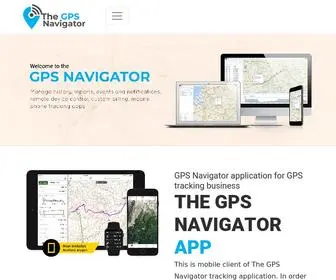 Thegpsnavigator.com(The GPS Navigator) Screenshot