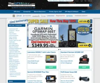 Thegpsstore.com(The GPS Store) Screenshot