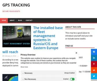 Thegpstrackingnews.in(GPS Tracking) Screenshot