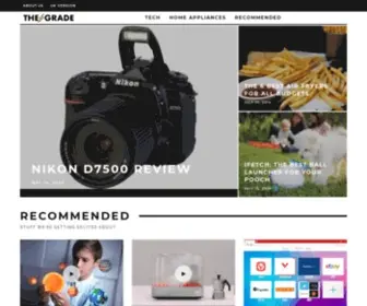 Thegrade.com(The Grade) Screenshot