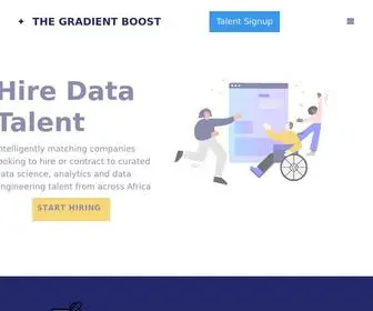 Thegradientboost.com(The Gradient Boost) Screenshot