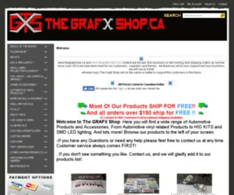 ThegrafXshop.ca(ThegrafXshop) Screenshot