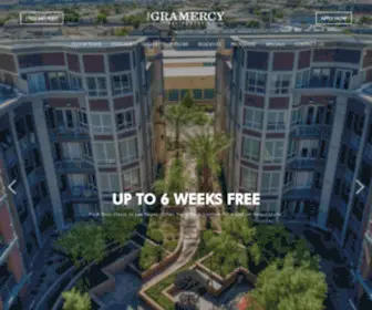 Thegramercylv.com(Luxury Apartments Las Vegas Summerlin) Screenshot