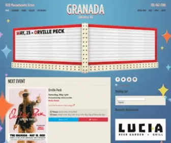 Thegranada.com(The Granada) Screenshot