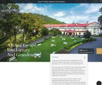 Thegrandhotelnuwaraeliya.com(Luxury Hotels in Nuwara Eliya) Screenshot