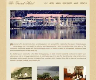 Thegrandnainital.com(Nainital) Screenshot