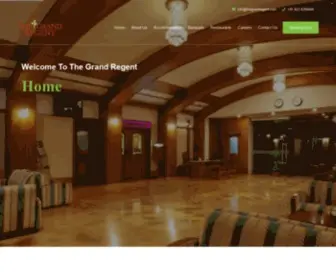 Thegrandregent.com(Banquet Halls Near race course) Screenshot