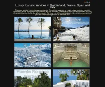 Thegrandselection.com(Luxury accommodations in Marbella) Screenshot