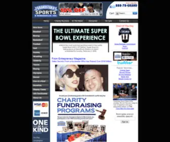 Thegrandstandinc.com(Grandstand Sports and Memorabilia) Screenshot