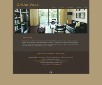 Thegrandvillabangkok.com(The Grand Villa) Screenshot