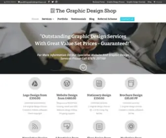 ThegraphiCDesignshop.co.uk(Graphic Design Services) Screenshot