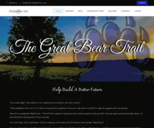 Thegreatbeartrail.com(The Great Bear Trail) Screenshot