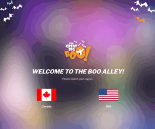 Thegreatbigboo.com(The Great Big Boo) Screenshot