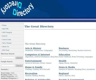 Thegreatdirectory.org(The Great Directory) Screenshot