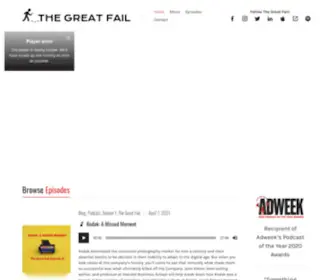 Thegreatfail.com(When Bad Things Happen to Good Businesses) Screenshot