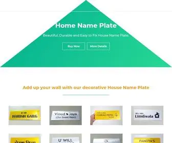 Thegreathouses.com(Home Name Plate) Screenshot