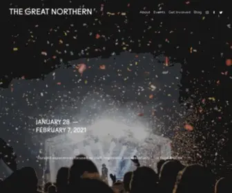 Thegreatnorthernfestival.com(The Great Northern celebrates winter in Minneapolis and Saint Paul) Screenshot