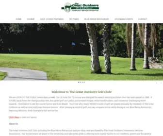 Thegreatoutdoorsgolf.com(The Great Outdoors Golf Club) Screenshot