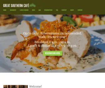 Thegreatsoutherncafe.com(The) Screenshot