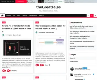 Thegreattales.com(Your Search ends here) Screenshot