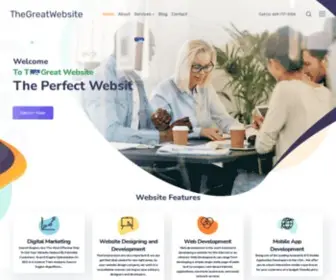 Thegreatwebsite.com(Website Designing) Screenshot