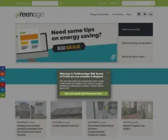 Thegreenage.co.uk(Energy Saving Advice Community) Screenshot