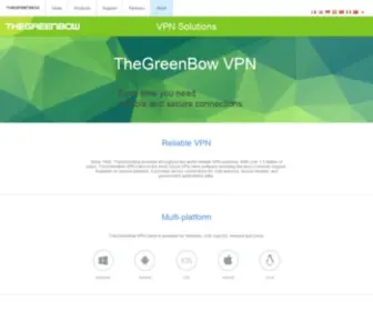 Thegreenbow.com(TheGreenBow VPN Client) Screenshot