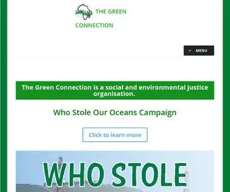 Thegreenconnection.org.za(Sustainable Development) Screenshot