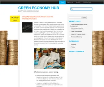 Thegreeneconomyhub.org(Green Economy Hub) Screenshot