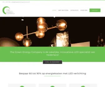 Thegreenenergycompany.nl(The Green Energy Company) Screenshot