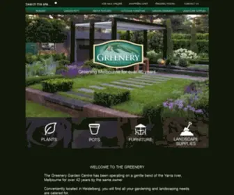 Thegreenery.com.au(The Greenery Garden Centre) Screenshot