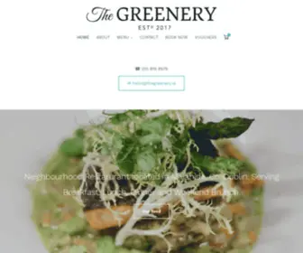 Thegreenery.ie(Our promise) Screenshot