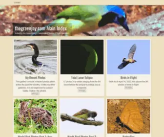 Thegreenjay.com(Jay Greenberg's Nature and Scenic Photos) Screenshot