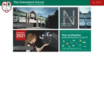 Thegreenlandschool.cl(The Greenland School) Screenshot