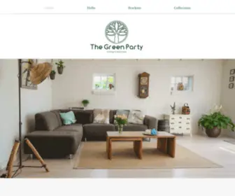 Thegreenparty.sg(The Green Party Singapore Living Collection) Screenshot