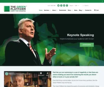 Thegreenplatform.com(The Green Platform) Screenshot