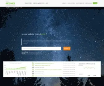 Thegreenwebfoundation.org(We need a fossil free internet by 2030. the internet) Screenshot
