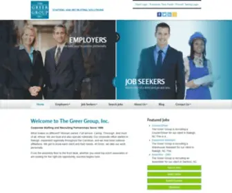 Thegreergroup.com(The Greer Group) Screenshot