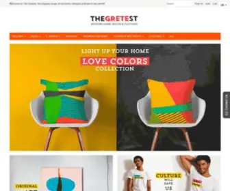 Thegretest.com(Decorative Pillows) Screenshot